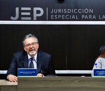 El presidente de la Jurisdicción Especial para la Paz (JEP), magistrado Roberto Vidal. (Fuente: EFE) (Fuente: EFE) (Fuente: EFE)