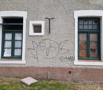 La Dirección de Género fue vandalizada durante la noche del balotaje. 