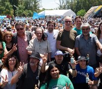 Funcionarios y trabajadores de la salud se reunieron en Exaltación de la Cruz. 