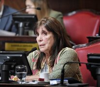 Teresa García, presidenta del bloque de senadores bonaerenses del FdT