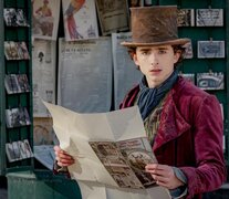 Timothée Chalamet es el nuevo Wonka.