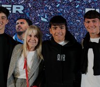 Claudia Villafañe y Benjamín Agüero, presencias en la premiere del film que se estrena este jueves (Fuente: Enrique García Medina) (Fuente: Enrique García Medina) (Fuente: Enrique García Medina)