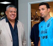 Todos los focos estarán puestos en Claudio Tapia y Lionel Scaloni en Miami