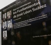 El basural de José León Suárez quedó señalizado este miércoles. 