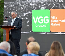 Ricci asumió su tercer mandato en el Parque Regional de VGG. 