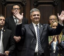 Macri, durante su asunción al frente de la Ciudad.  (Fuente: NA) (Fuente: NA) (Fuente: NA)