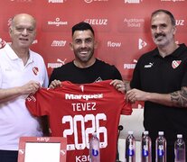 Tevez seguirá en el club de Avellaneda (Fuente: NA) (Fuente: NA) (Fuente: NA)