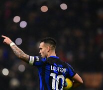 Lautaro Martínez, carta de gol del Inter (Fuente: AFP) (Fuente: AFP) (Fuente: AFP)