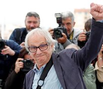 Ken Loach en el Festival de Cannes 2019 (Fuente: AFP) (Fuente: AFP) (Fuente: AFP)