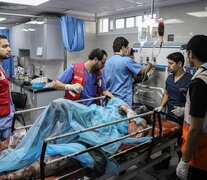 El Hospital Al Ahli es el único que funciona en el norte de Gaza, con 250 pacientes hospitalizados. (Fuente: Xinhua) (Fuente: Xinhua) (Fuente: Xinhua)