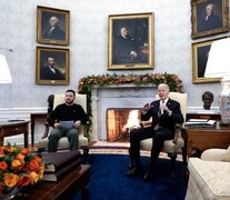 Zelenski y Biden se reuieron en la Casa Blanca. (Fuente: EFE) (Fuente: EFE) (Fuente: EFE)