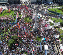 Una multitud se movilizó en la Ciudad Autónoma de Buenos Aires. (Fuente: AFP) (Fuente: AFP) (Fuente: AFP)