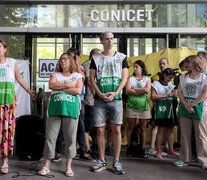 Los trabajadores del Conicet comenzaron esta semana la resistencia al ajuste.