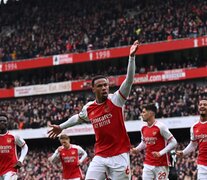 Arsenal sumó una goleada para acercarse a la cima (Fuente: AFP) (Fuente: AFP) (Fuente: AFP)