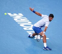 Novak Djokovic cedió tres sets en lo que va del Abierto de Australia (Fuente: AFP) (Fuente: AFP) (Fuente: AFP)