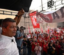 Manuel Flores, candidato a presidente por el FMLN. (Fuente: AFP) (Fuente: AFP) (Fuente: AFP)