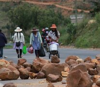 En Cochabamba están la mayoría de los cortes de ruta. (Fuente: AFP) (Fuente: AFP) (Fuente: AFP)