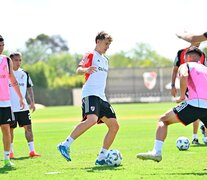 River se entrenó pensando en Barracas Central. (Fuente: Prensa RIver Plate) (Fuente: Prensa RIver Plate) (Fuente: Prensa RIver Plate)