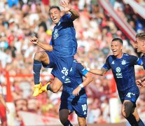 Portillo hizo un golazo que le valió el triunfo a Talleres (Fuente: Fotobaires) (Fuente: Fotobaires) (Fuente: Fotobaires)