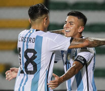 Thiago Almada, capitán y campeón del mundo, lleva tres goles en el Preolímpico (Fuente: EFE) (Fuente: EFE) (Fuente: EFE)