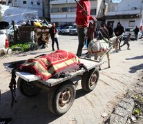 A la Franja de Gaza la están reduciendo a la edad media. (Fuente: AFP) (Fuente: AFP) (Fuente: AFP)