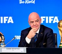 Gianni Infantino, presidente de la FIFA (Fuente: AFP) (Fuente: AFP) (Fuente: AFP)