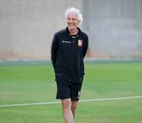 José Pekerman, durante su paso por la Selección Vinotinto.