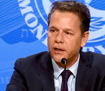 Luis Cubeddu, director de Hemisferio Occidental del FMI.  (Fuente: Télam) (Fuente: Télam) (Fuente: Télam)