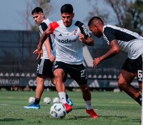 Agustín Sant&amp;#39;Anna, flamante incorporación, debutará ante Excursio. (Fuente: Prensa RIver Plate) (Fuente: Prensa RIver Plate) (Fuente: Prensa RIver Plate)