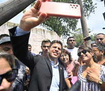 Axel Kicillof visitó Hurlingham este martes