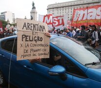 Protestas en Argentina contra la ley ómnibus (Fuente: NA) (Fuente: NA) (Fuente: NA)