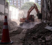 Casi cualquier obra empieza con una demolición, una excavación o ambas. (Fuente: Dafne Gentinetta) (Fuente: Dafne Gentinetta) (Fuente: Dafne Gentinetta)