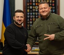 Zelensky y el comandante Valerii Zaluzhny en mejores tiempos. (Fuente: EFE) (Fuente: EFE) (Fuente: EFE)