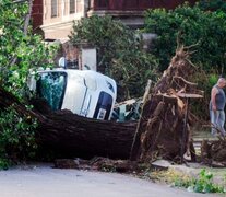 El temporal de diciembre generó cuantiosos daños en Bahía Blanca. 