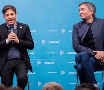 Axel Kicillof y Máximo Kirchner. 