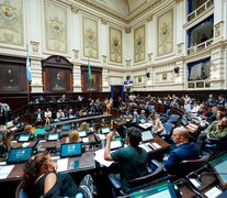 Los diputados bonaerenses se reunieron en el recinto por primera vez en el años. 