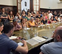 Encuentro de concejales con organizaciones comunitarias.