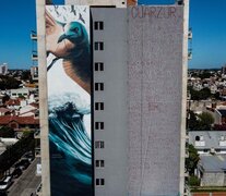 El mural finalizó su primera etapa. 