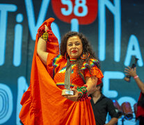 Candela Mazza recibió una Mención de Honor en el Festival de Jesús María este año. 