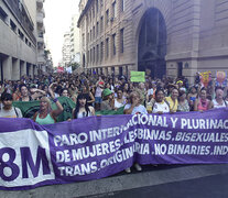 El consenso en la Asamblea fue recuperar las calles como lugar de lucha.