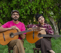 El dúo de Lulo Aguilar y Lali Maidana actuará el sábado en el Cecual de Resistencia.