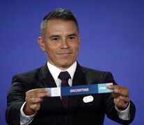 Javier Saviola participó del sorteo olímpico (Fuente: EFE) (Fuente: EFE) (Fuente: EFE)