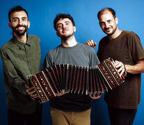 Juanpaio y Andrés Toch junto a Martín Ellena forman el trío Toch.  (Fuente: Nico Papa) (Fuente: Nico Papa) (Fuente: Nico Papa)