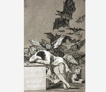 Grabado de Goya.