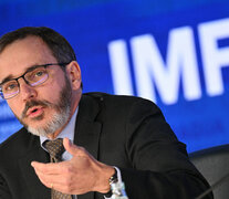 Pierre-Olivier Gourinchas, economista jefe del FMI. (Fuente: AFP) (Fuente: AFP) (Fuente: AFP)