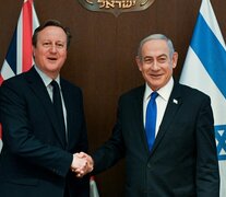 El canciller británico Cameron pidió a Netanyahu mesura en su respuesta a Irán.  (Fuente: EFE) (Fuente: EFE) (Fuente: EFE)