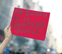 El martes 23 de abril está convocada una movilización en defensa de la educación pública a la que también convocaron las centrales obreras. (Fuente: EFE) (Fuente: EFE) (Fuente: EFE)