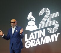 Manuel Abud, CEO de  Latin Recording Academy, anuncia detalles de la ceremonia de los Latin Grammy 2024 (Fuente: Getty Images) (Fuente: Getty Images) (Fuente: Getty Images)