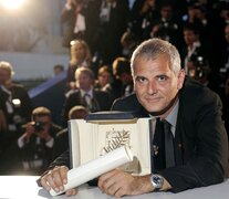 Cantet, con el premio Palma de Oro de Cannes (Fuente: AFP) (Fuente: AFP) (Fuente: AFP)