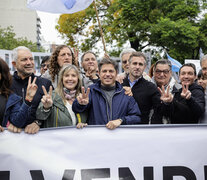 Axel Kicillof dijo presenta en la movilización del 1° de mayo. (Fuente: NA) (Fuente: NA) (Fuente: NA)